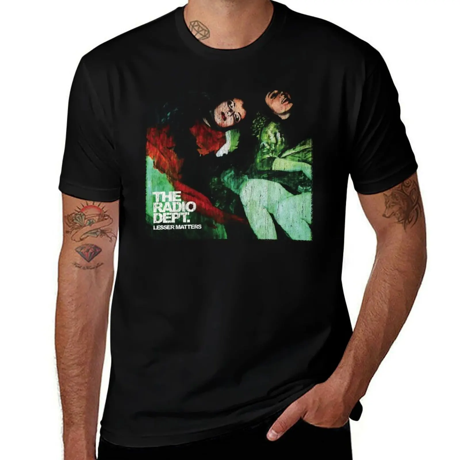 The Radio Dept.: Lesser Matters T-Shirt Durable Work Wear T-Shirt