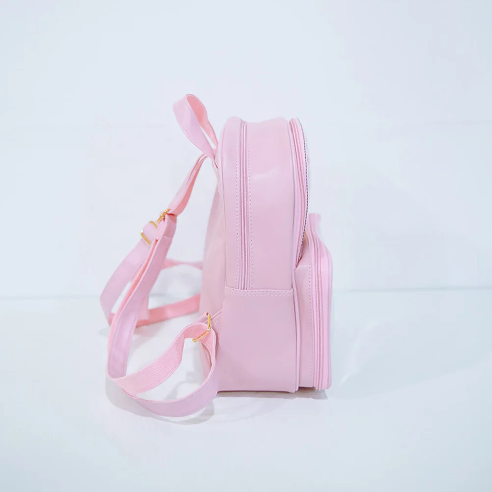 

1Pcs Jelly Backpack Pink Stylish Transparent Waterproof Lightweight Comfortable Adjustable Straps Multi-Use Toiletry