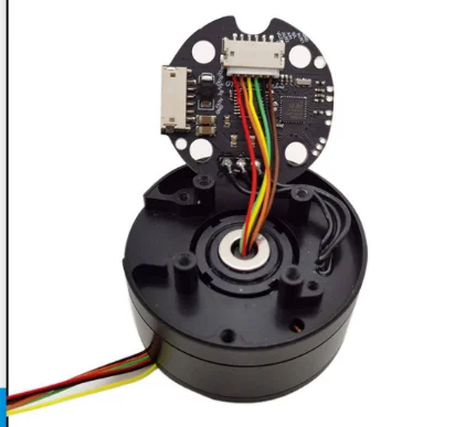 MS7010 ，7015 Direct Drive Servo Motor Kit - Low Speed, High Precision, High Torque Pan-Tilt Platform with Drive Unit