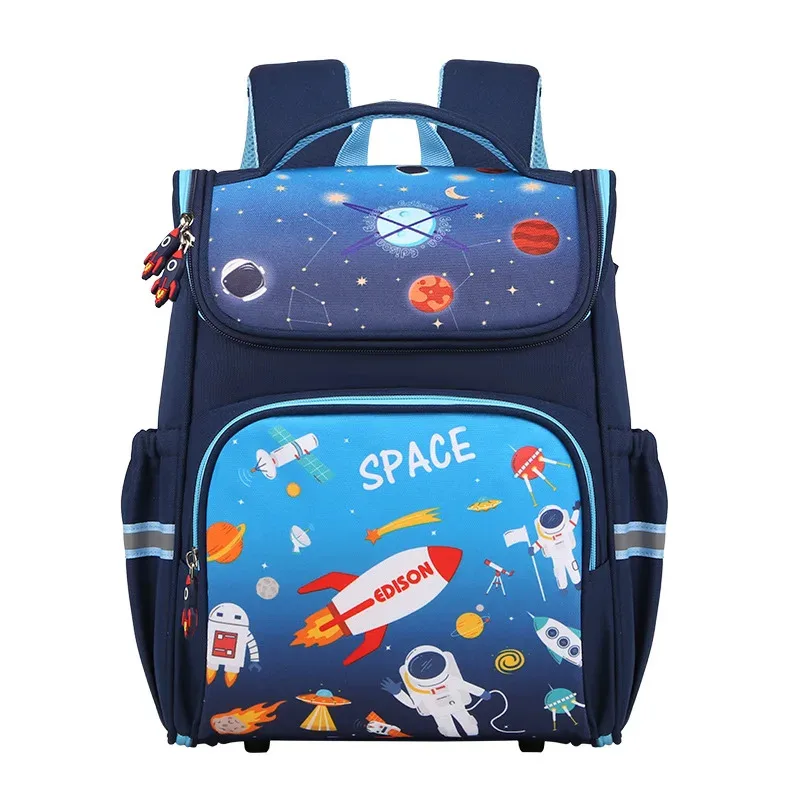 Waterproof Children School Bags cute anime Backpack Kids Space School Bags for teenage girls boy Schoolbag Mochila Infantil