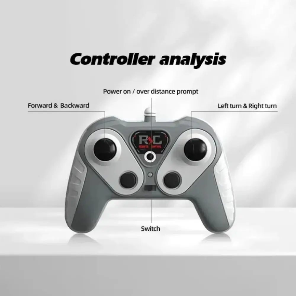 Hoge snelheid afstandsbediening boot elektrische waterscooter dubbele motoren op afstand bestuurbaar Vesse-model LED-licht Mini Rc-boot jongens meisjes