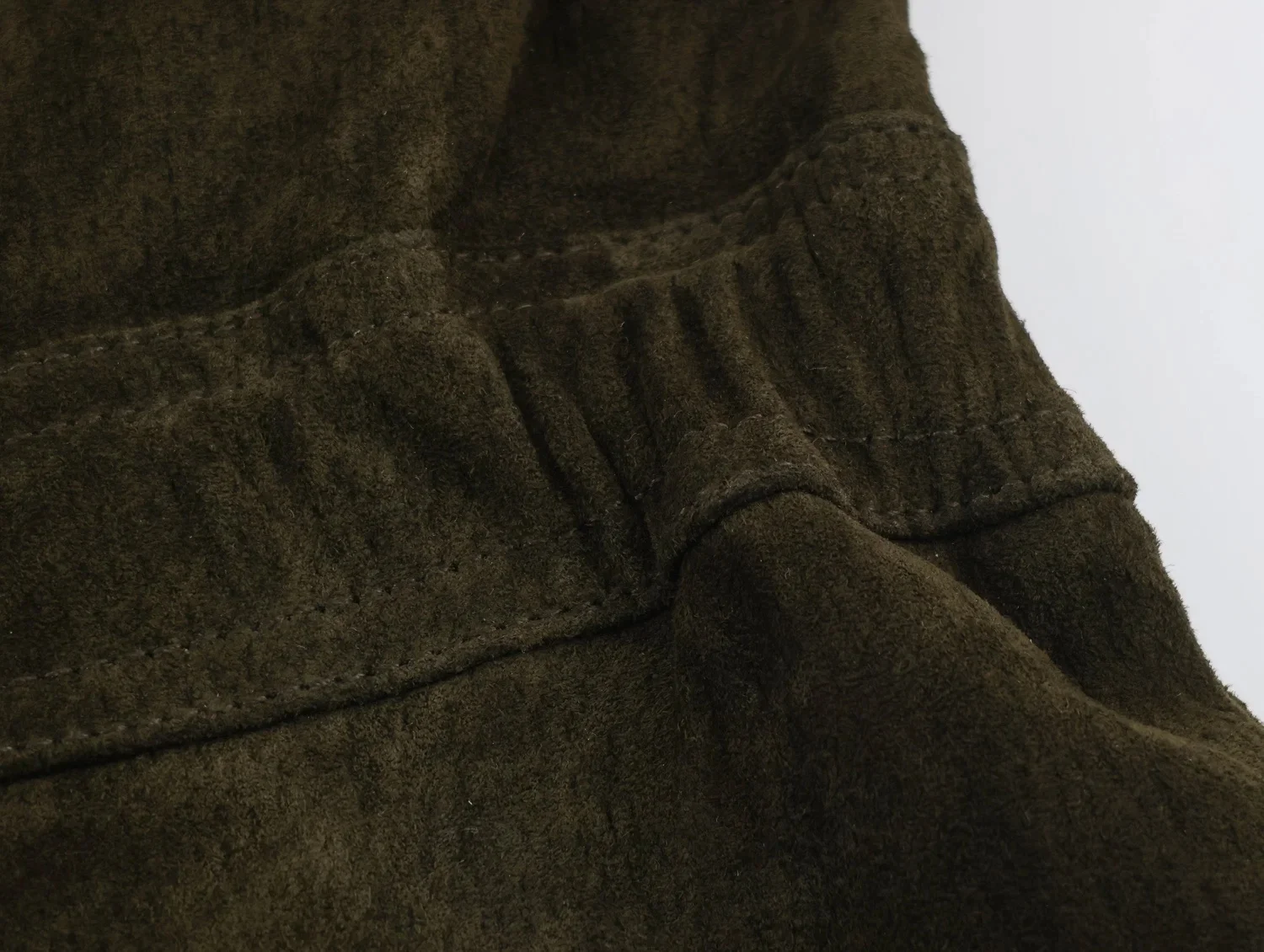 KONDALA Damen Vintage Chic Jacke aus Kunstwildleder mit Seilknöpfen und Revers, Neu 2026 Herbst-Winter Trendiger High-Street-Pendlermantel – Detail 10