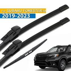 Erick's Wiper LHD Front & Rear Wiper Blades Set For Subaru Forester SK 2019 - 2023 Windshield Windscreen Window Brush 26