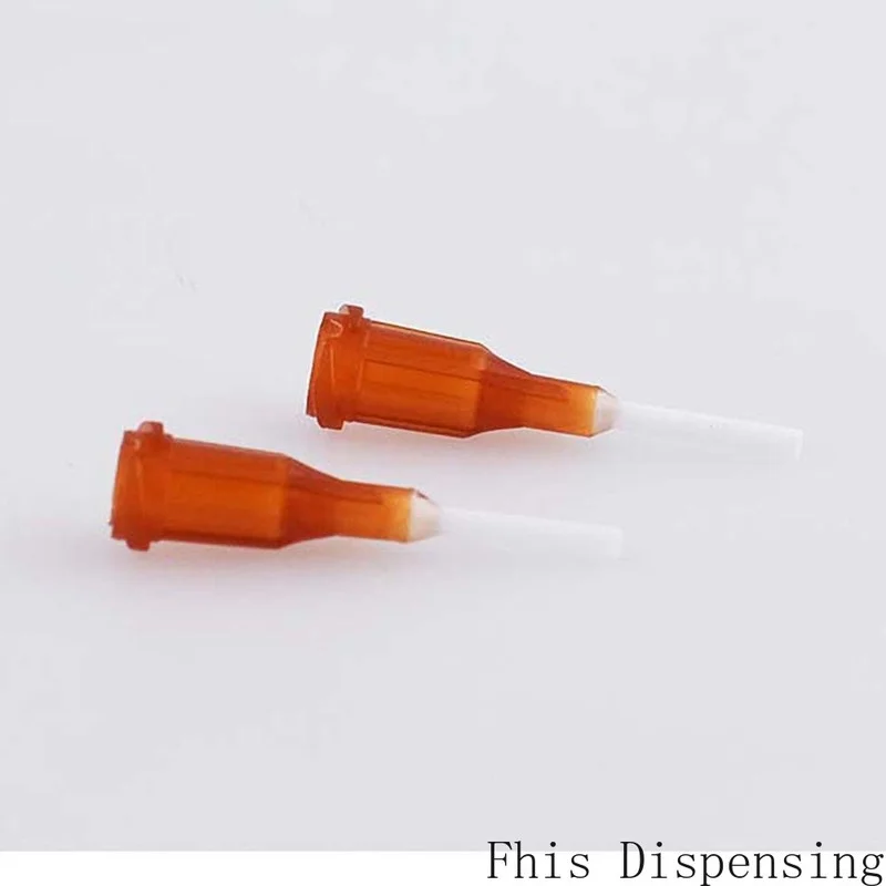 0.5 بوصة 15 جرام PP إبرة مرنة الغراء الاستغناء إبرة أنبوب طول 12.7 مللي متر حزمة من 20