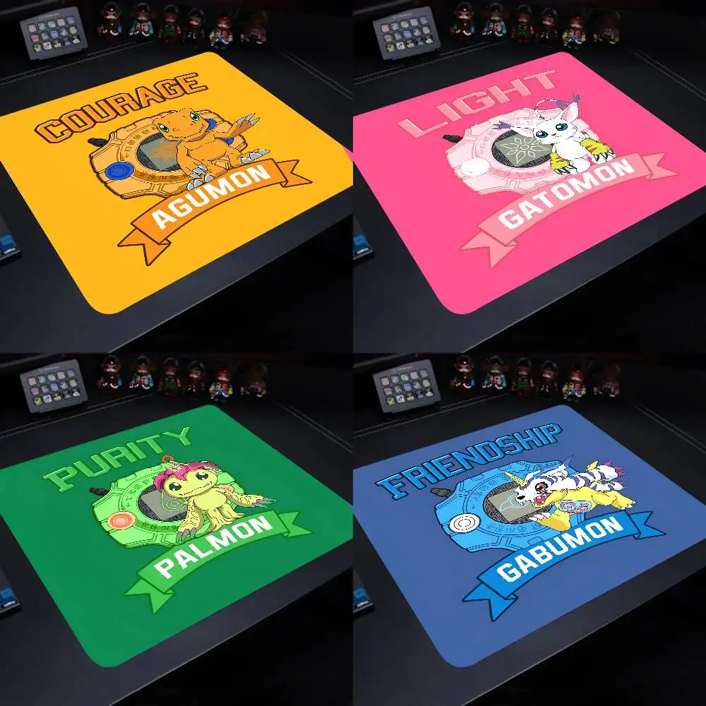 1pc Japan Anime Digimon Small Mouse Pad Gaming Laptop Mousepad Gamer Carpet Keyboard Mat Desk Protector