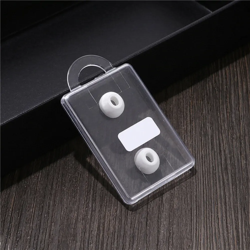 1Pair Premium Silicone Earphone Covers Compatible with AirPods Pro Medium Fit Non-Slip Stay-in-Place Daily Use Workout Travel