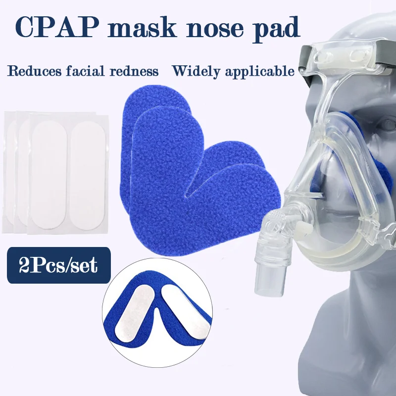 

2Pcs Nose Pads for Cpap Masks Sleep Apnea Masks Comfort Pads Nose Pads for Most Masks