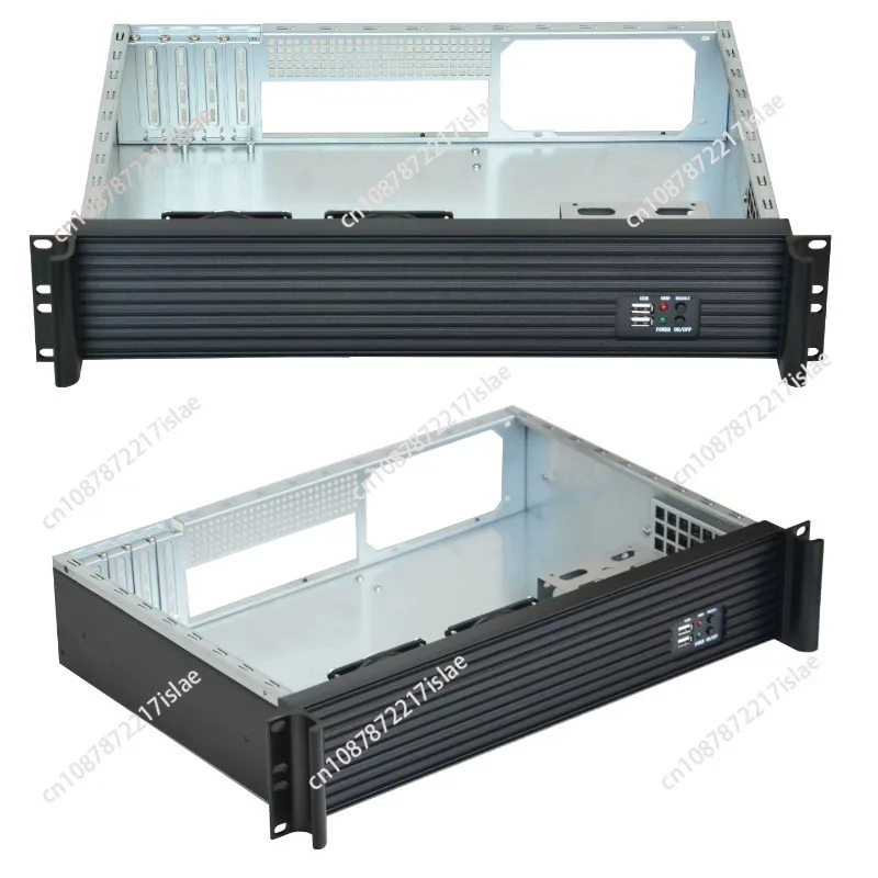 Ultra-short 2U chassis 2U300 industrial control server chassis recording and broadcasting video conference short box