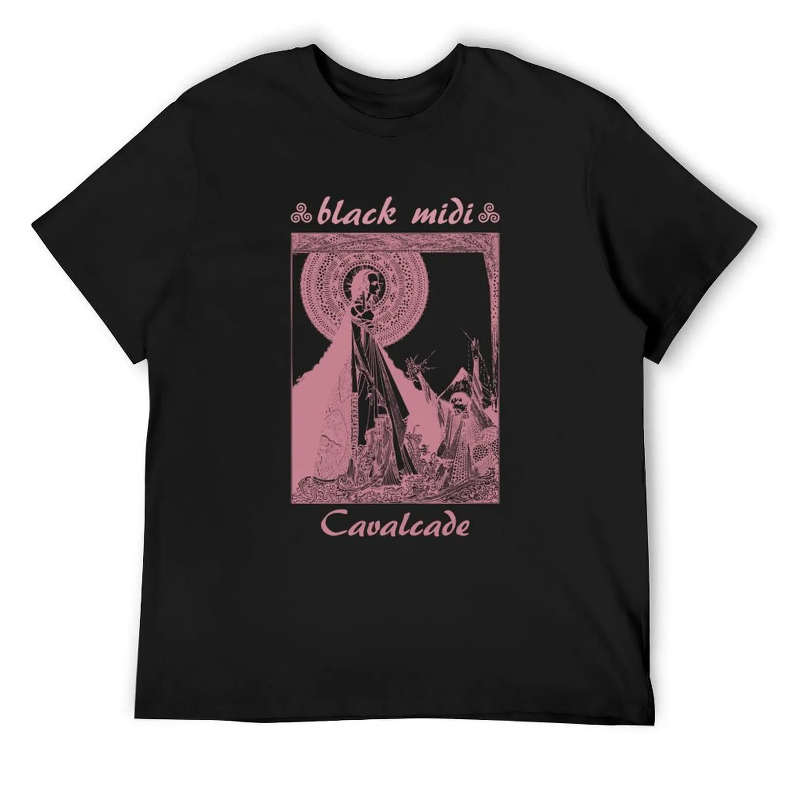 

Black Midi Cavalcade T-Shirt boys whites Funny t-shirts vintage gifts for boyfriend mens designer t shirt