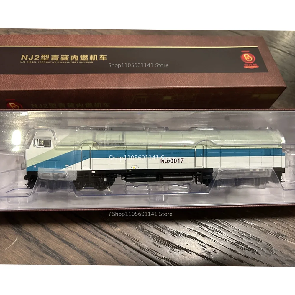 Bachmann Ho Scale 1:87 Simulation NJ2 Qinghai-Tibet Diesel Locomotive Train Model Collection Alloy Wheels Train Model