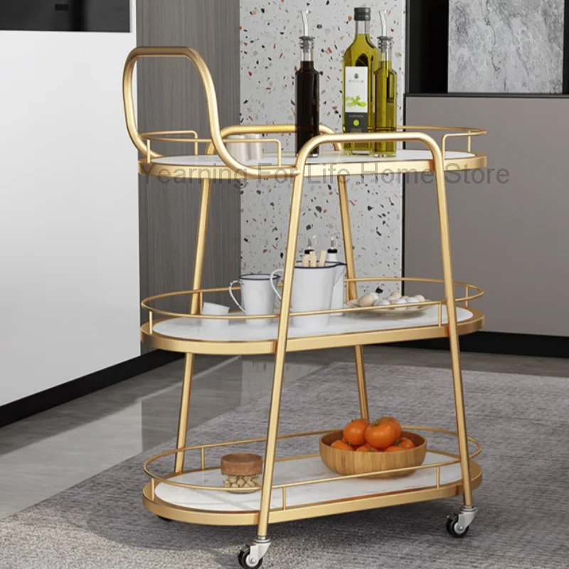 

Spa Furniture Professional Beauty Salon Hair Trolley Multi Purpose Cart with Wheels Hairdresser Tray Organizer Barberia Muebles