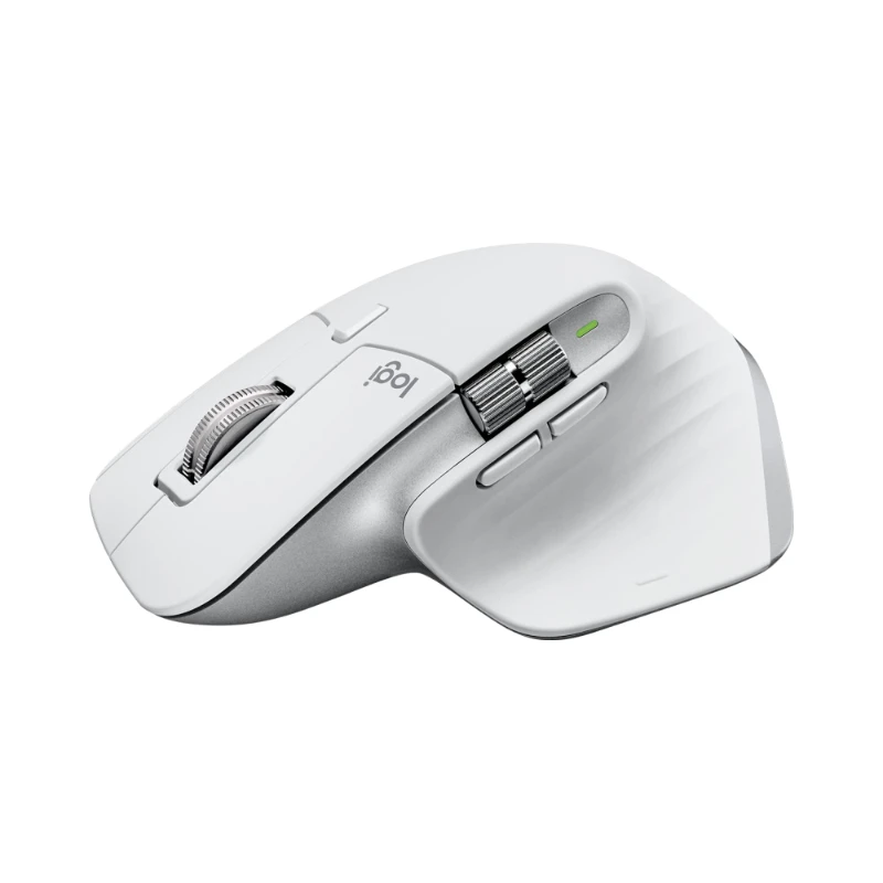 MX Master 3S Mouse nirkabel 8K DPI, Mouse Bluetooth, Mouse senyap kantor, dengan penerima baut