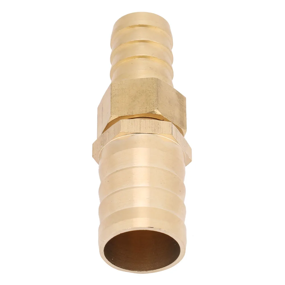 Barb Reducer Fitting Reducer Splicer Brass Pipe Fitting Brass Barb Reducer Tube Splicer Joiner Pipe Fitting Connector Adapter