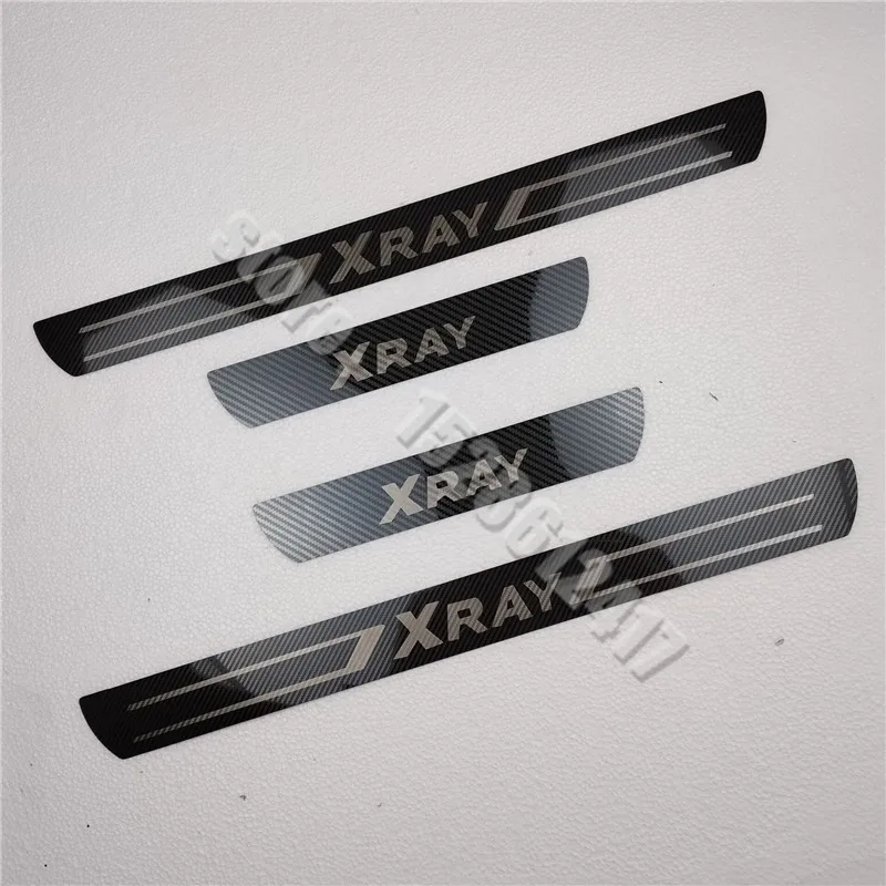 Free Shipping Door Sill Scuff Plate Protection Welcome Pedal Threshold For LADA XRAY 2015-2022 Car Accessories Styling