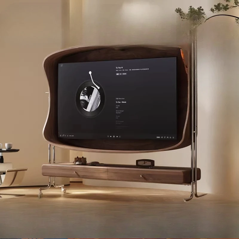 Medieval minimalist, removable TV cabinet