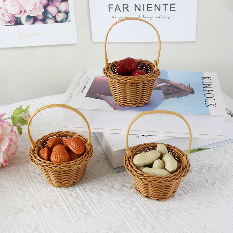 

Плетеная корзина Hanrted Wier: Декоративная ручная корзина для хранения подарков и аксессуаров для церемоний и мероприятий