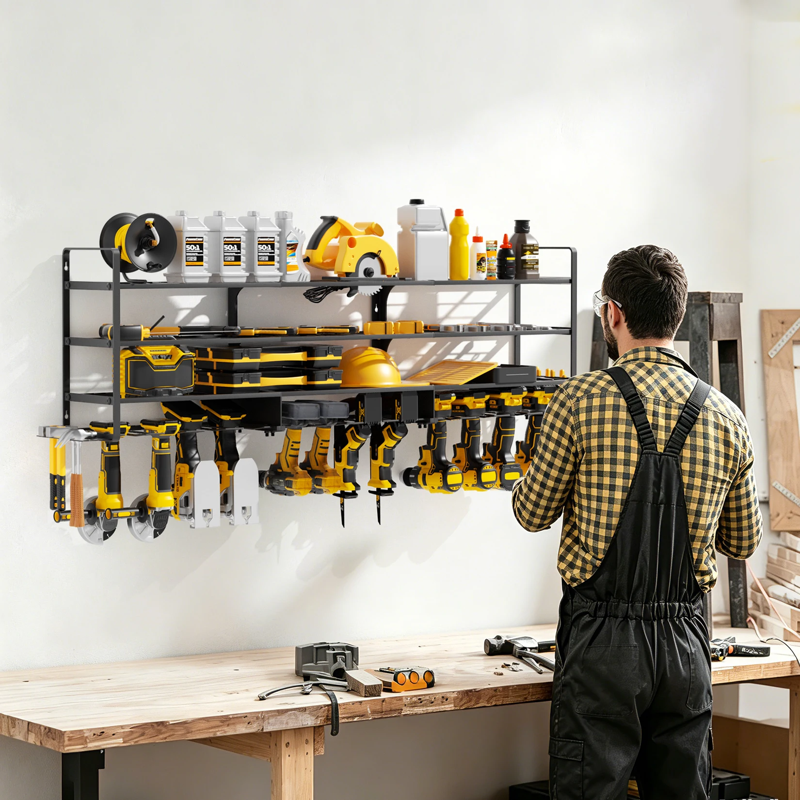 Étagère murale robuste pour ou - Power Tools Rack avis et prix