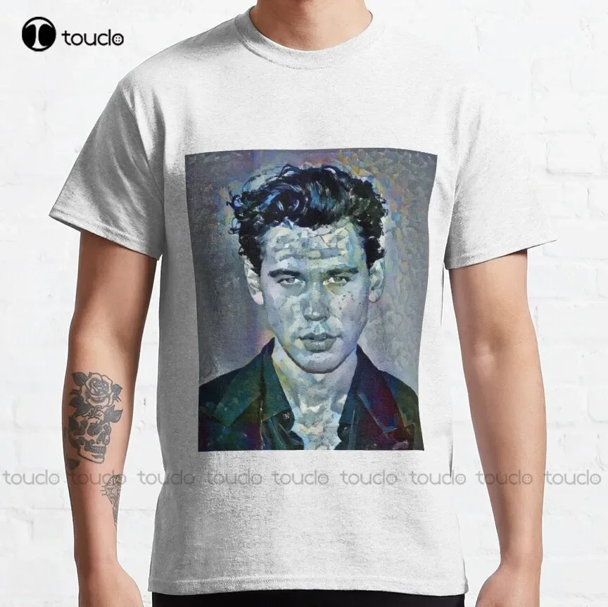 Austin Butler Portrait Classic T-Shirt Anime Shirts High Quality Cute Elegant Lovely Kawaii Cartoon Sweet Cotton Tee Shirts New