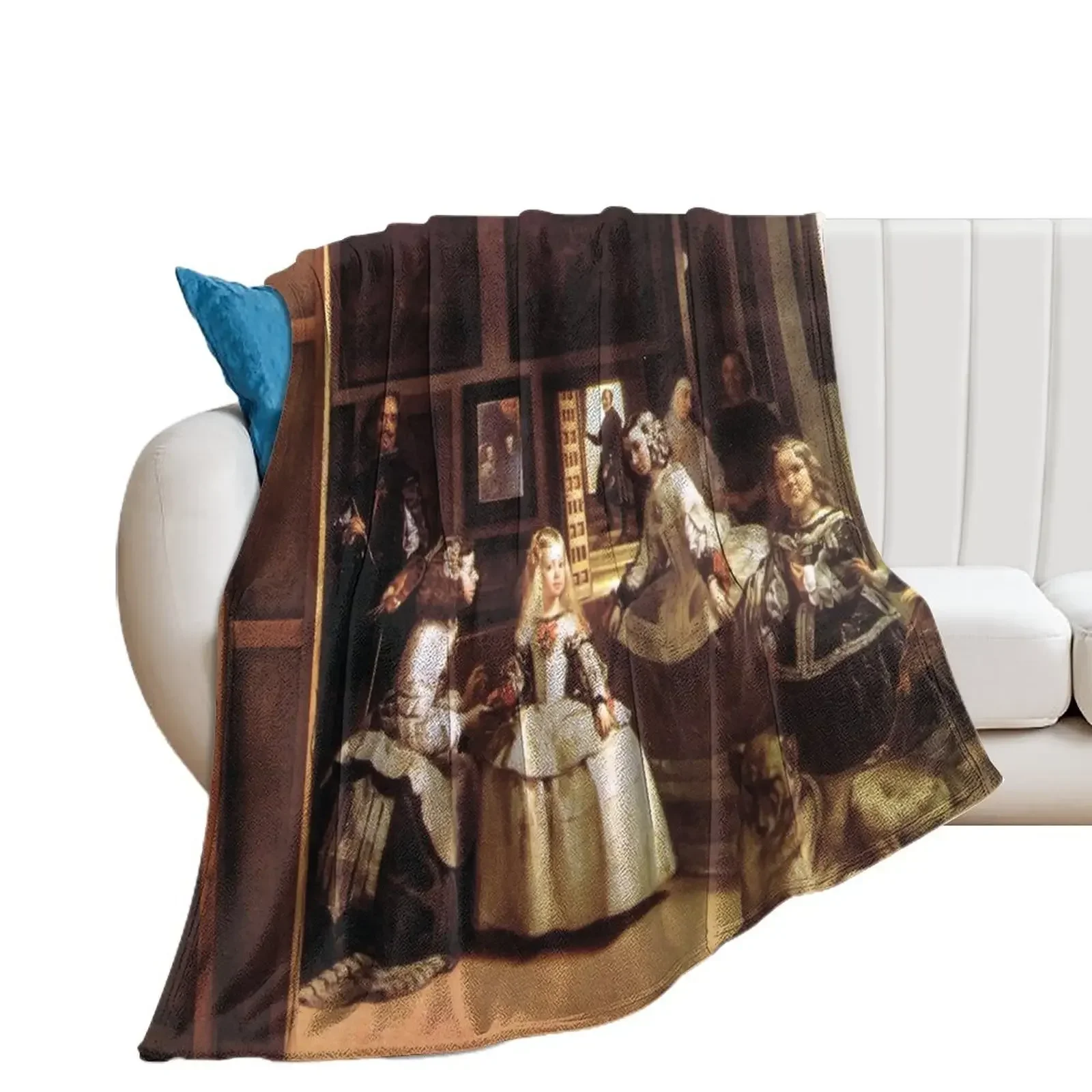 

Las Meninas by Diego Velazquez Throw Blanket Hairys Sofa Quilt Blankets