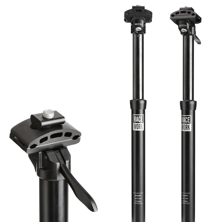 

MTB Hand Control Dropper Hydraulic Seatpost 27.2/28.6/30.9/31.6mm Mountain Road Bike Height Adjustable Seat Post Bicycle Parts