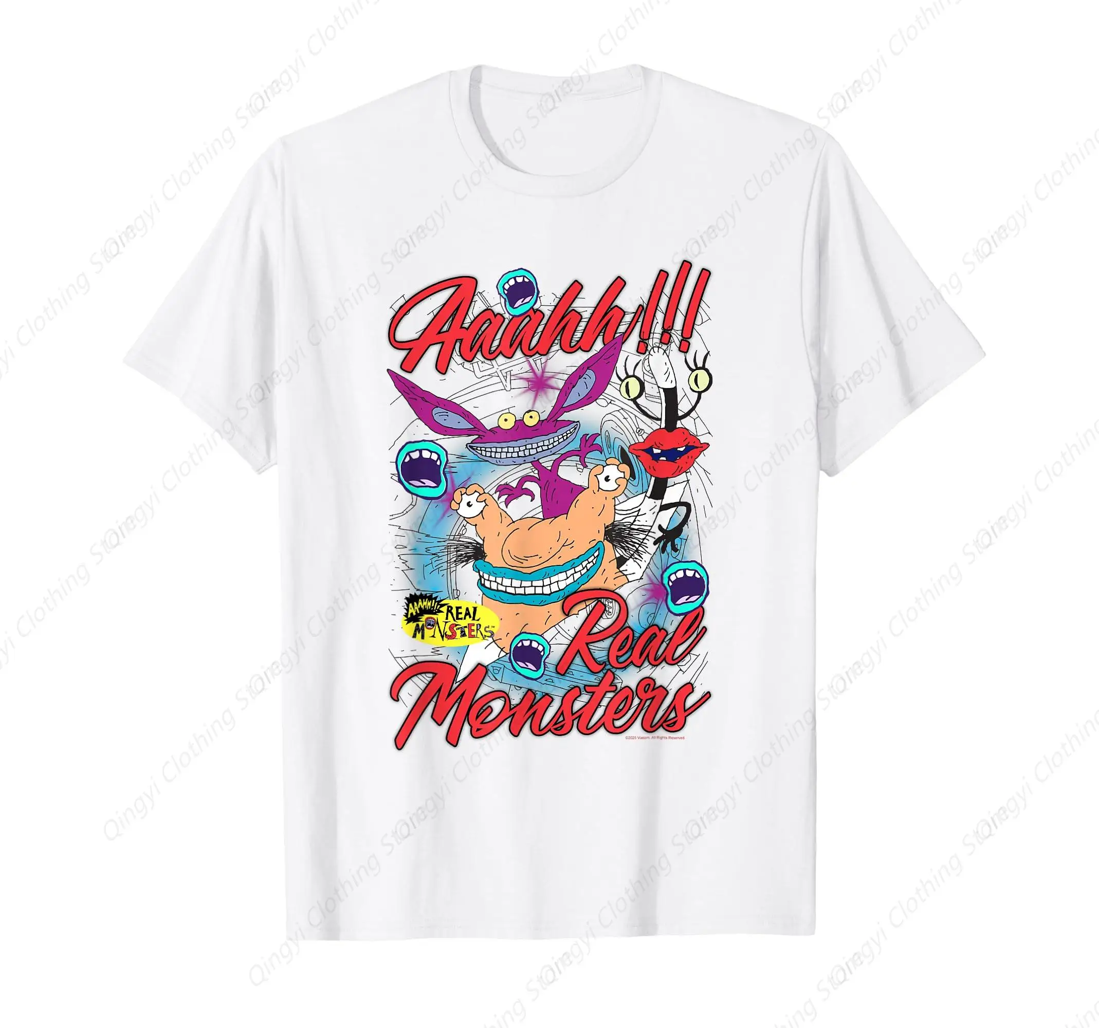 

Fun and casual Monsters Airbrush T-shirt