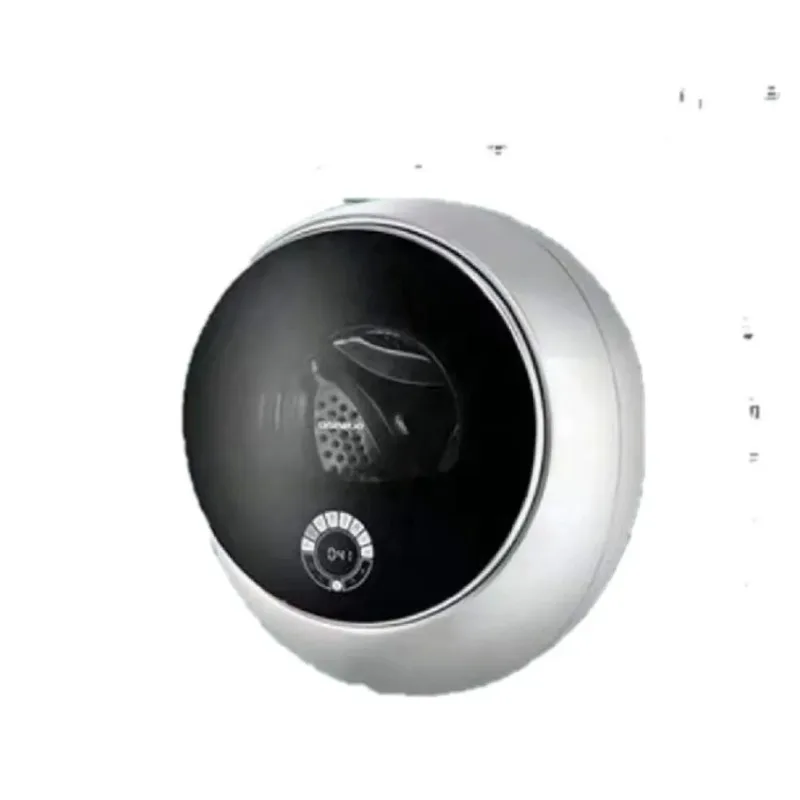 غسالة أسطوانية صغيرة أوتوماتيكية بالكامل مثبتة على الحائط، مناسبة للمركبات الترفيهية، معدات غسيل صديقة للسفر موفرة للمساحة.