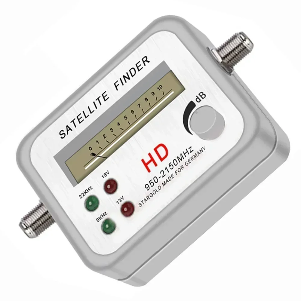 TV High-definition Satellite Finder Digital Signal Instrument 950MHz-2150MHz Input Frequency Internal 22Khz Indicator Light Star