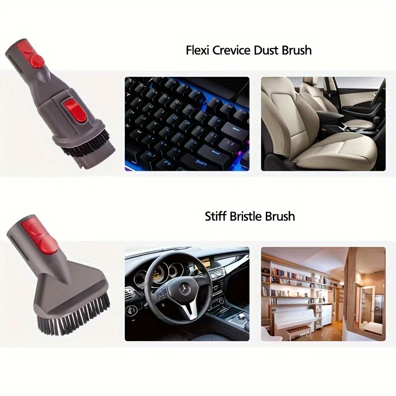 Set di accessori per kit di attrezzi con tubo di prolunga per aspirapolvere senza fili V15 V11 V10 V7 V8