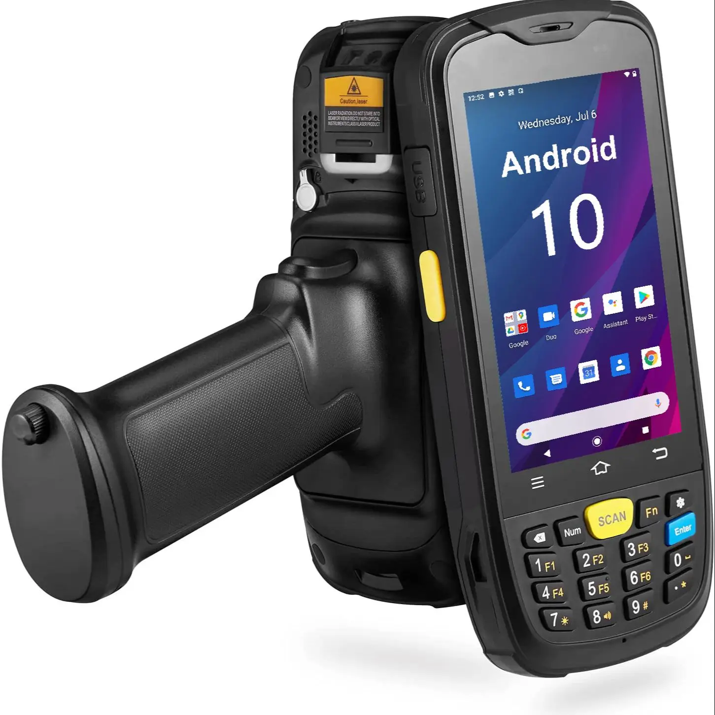 Android Rugged PDA 1D 2D Barcode Scanner Data Collector NFC Wifi 4G Bluetooth GPS Warehouse Inventory Handheld Terminal C6000