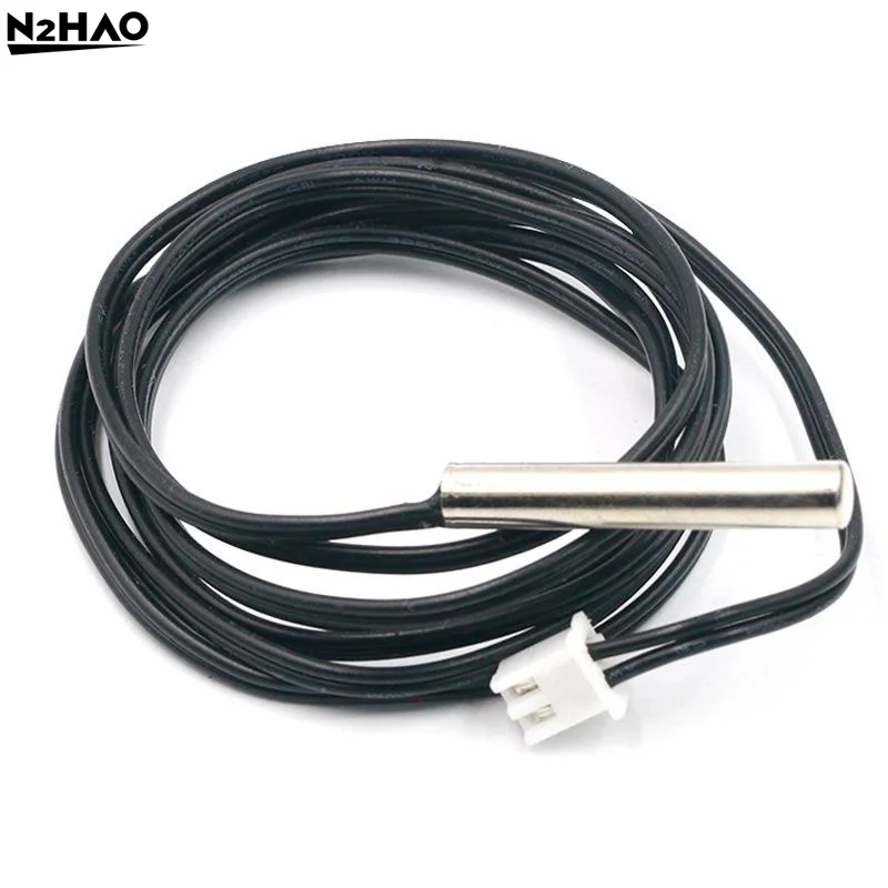 1/3 قطعة لاردوينو W1209 W1401 30/50/100/200/300 سنتيمتر Ntc 10K 1% 3950 الثرمستور استشعار درجة الحرارة كابل التحقيق مقاوم للماء