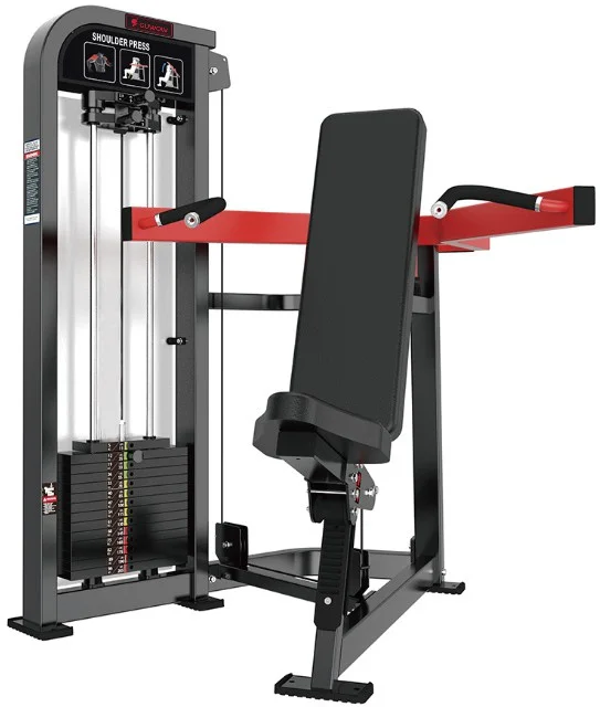 

Steel Gym Fitness Shoulder Press Machine with Adjustable Option Training Leg Extension for Legs Back Chest Arms