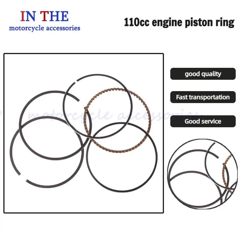 

54mm Bore Engine Piston/ Ring Set For 110cc-125cc Chinese Dirt Pit Bike ATV