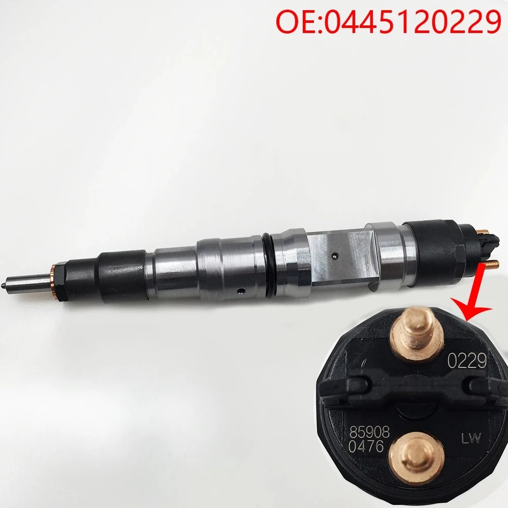 

High quality New For 0445120229 Fuel Injector 0445120229 57507500024 Common Rail Diesel Fuel Injector for MTU BR1600
