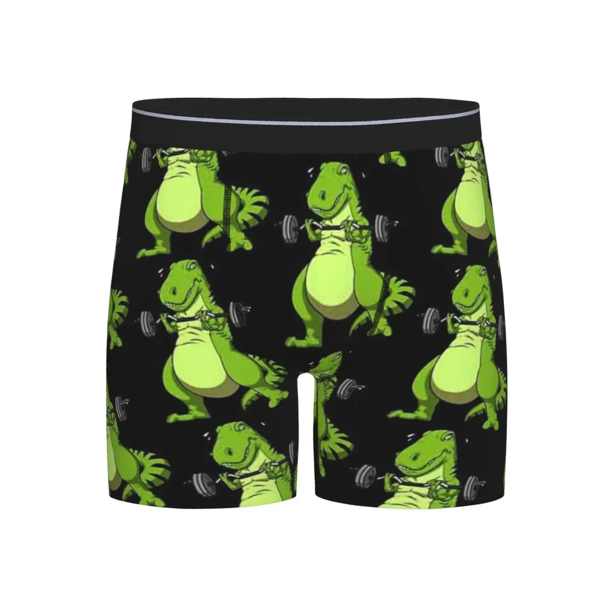 

Long Boxer Underpants Shorts T-Rex Dinosaur Fitness Panties Male Breathable Underwear for Homme Man Boyfriend Gift