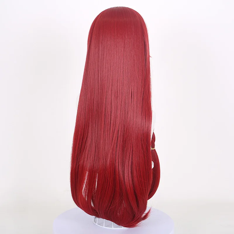Genshin Impact Kasaka Cosplay Wig Long Wavy Hair Gradient Braided Pigtails Realistic Scalp Simulation