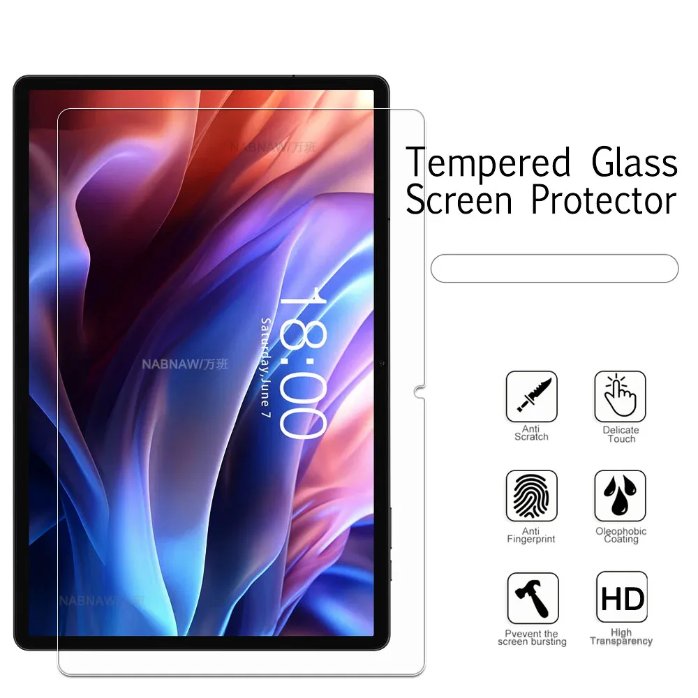 2 buah HD anti gores pelindung layar kaca Tempered untuk Teclast T65 Max 13 inci Tablet mencegah kerusakan Film layar