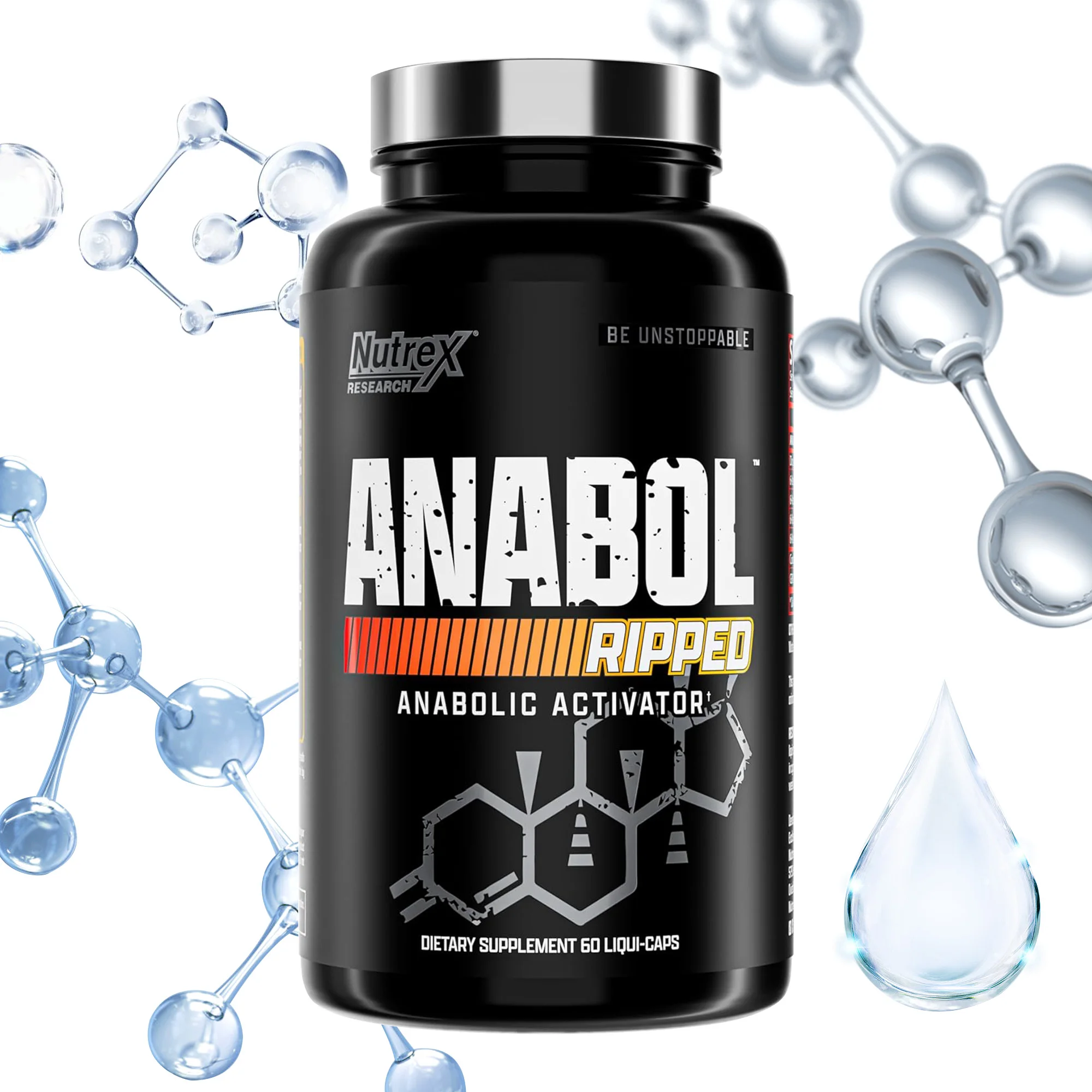 ANABOLIC Supplement, Muscle Builder, Pre-workout for Muscle Growth, Recovery, Immune Support
