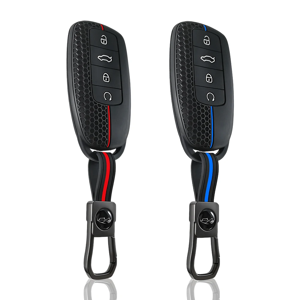 Silicone Car Key Case Cover For Chery Omoda C5 5 fx 7 Tiggo 8 PLUS 8 Pro 7 Pro Arrizo 5 PLUS 2021 2022 2023 Auto Accessories