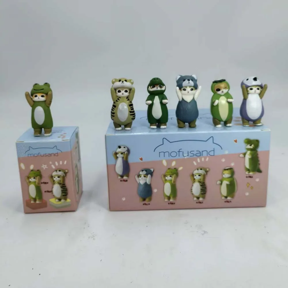 

Mofusand Animal Cat Series Blind Box Gift Cute Toys Desktop Ornament Birthday Present Garage Kit Collectable Figurines