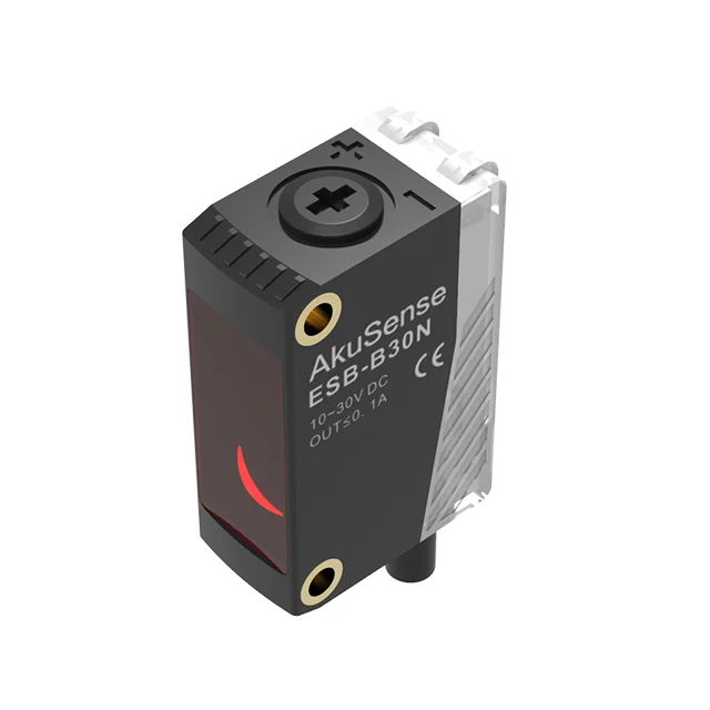 Akusense ESB Series 30cm Reflex Proximity Optical Sensor Industrial Laser Sensor Background Suppression Photoelectric Sensor