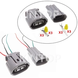 1 Set 3 Pins Auto Generator Cable Harness Sealed Socket AC Assembly For Toyota Lexus 6189-0443 6188-0282 6189-0442