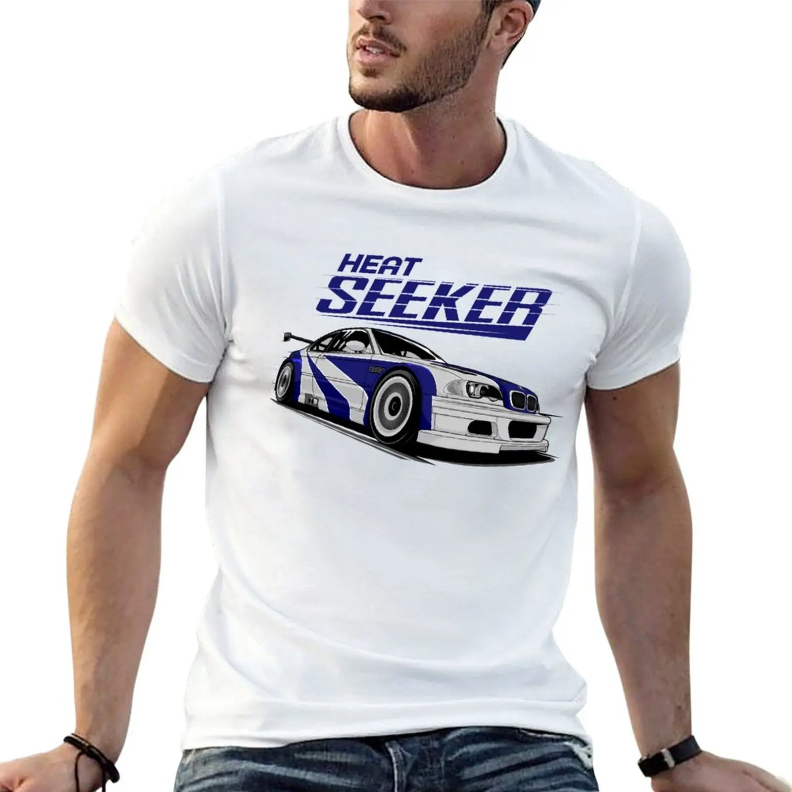 Camiseta M3 GTR The Most Wanted, camisetas para hombre, camisetas gráficas, camisetas para hombre, paquete de camiseta blanca