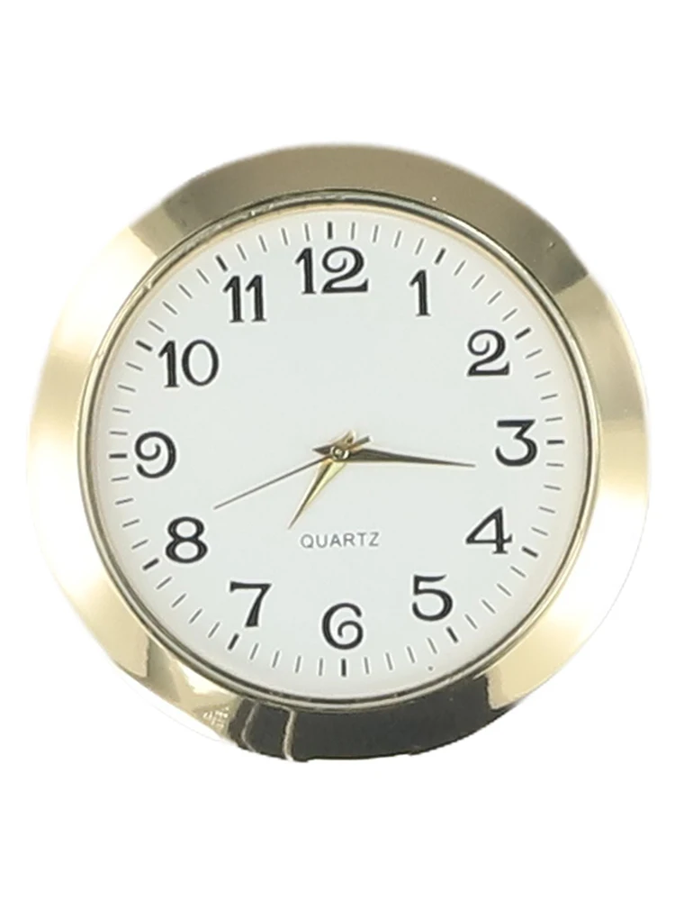 55mm Quartz Clock Inserts Repair Replacement Parts Clock Craft Quartz Movement Round Clocks Head Insert Roman Arabic Numerals