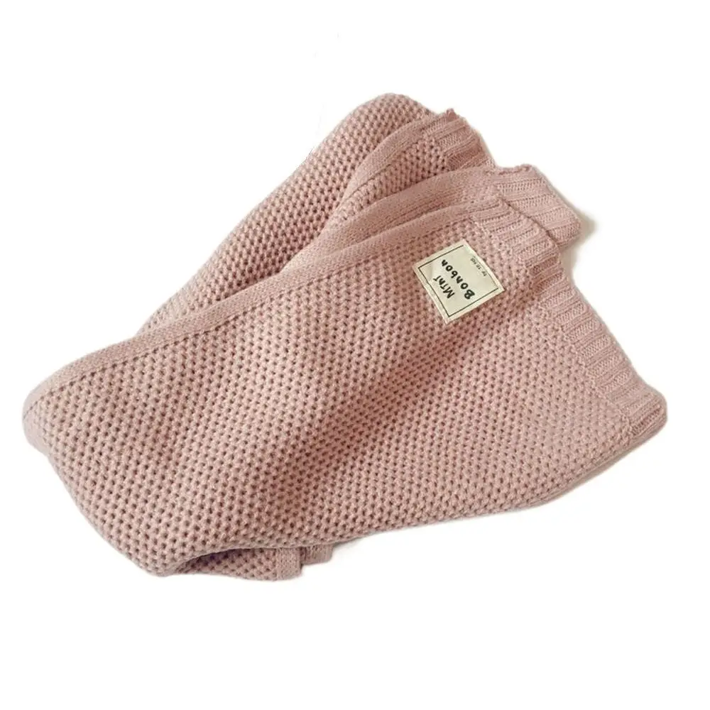 Cálido y versátil invierno algodón estilo Ins silenciador estilo coreano abrigo bufanda para niños chal de punto