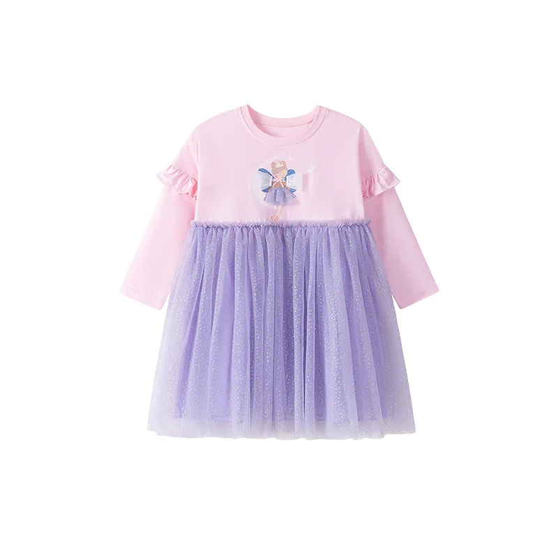 

New Style Children's Skirt Style Girls' Dress Autumn Mesh Cute Children's Skirt