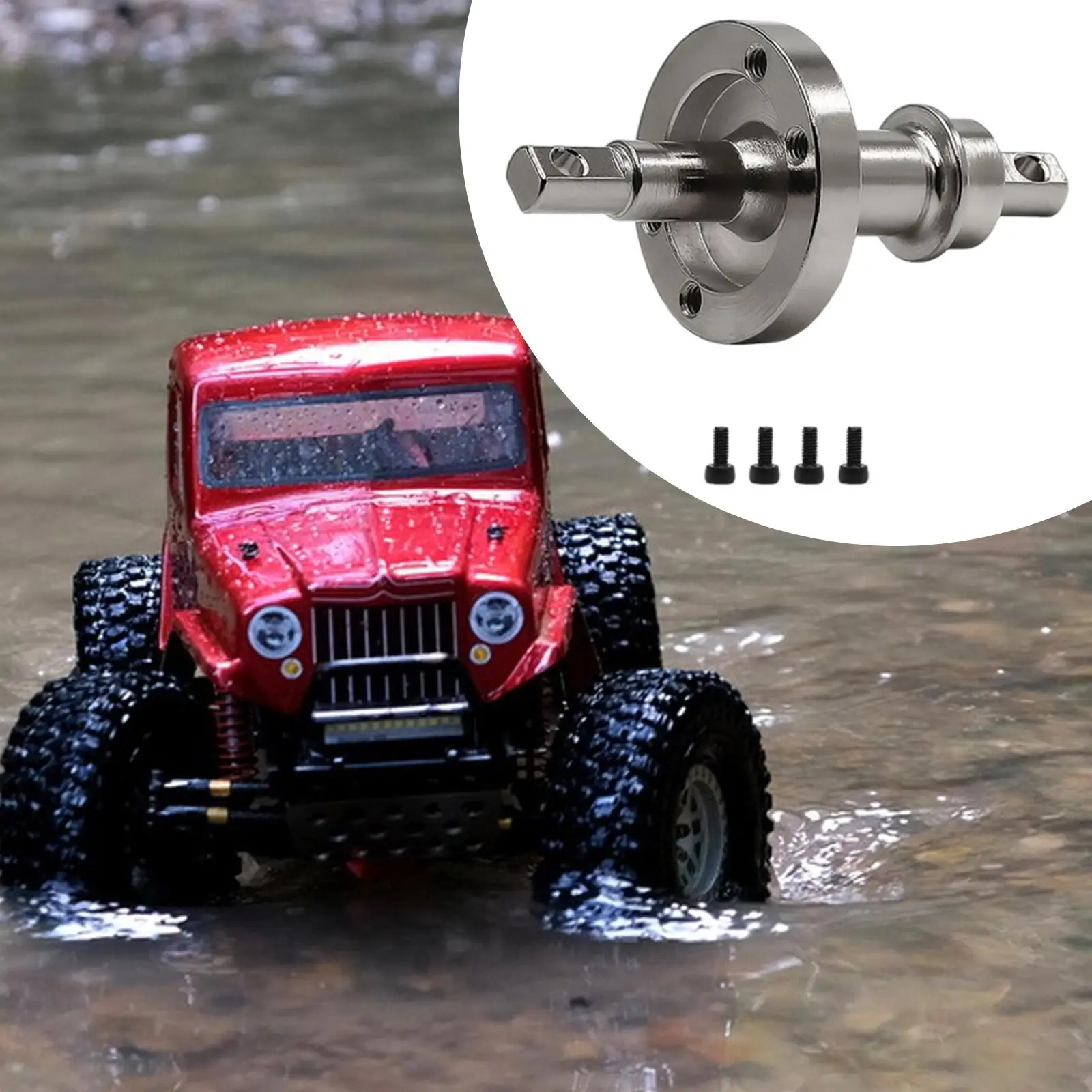 

1/10 RC Car Differential Locker Spool Spare Parts RC Car Parts for Slash 4WD