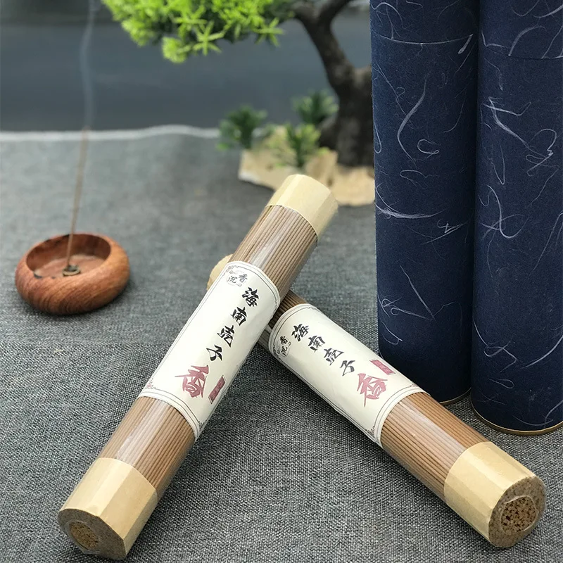 Natural Hainan Agilawood Incense Stick Household Temple Worship Study Rooms Meditation Promotes Sleep Removes Odors Joss Stick