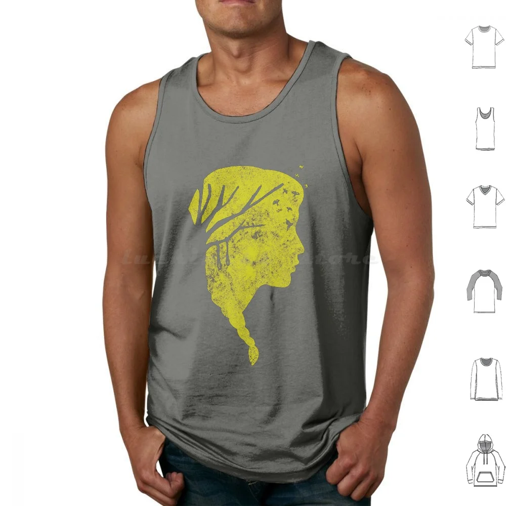 Camisetas sin mangas con estampado de Hanging Tree, de algodón, con diseño de Hanging Tree de Los Juegos del Hambre, Katniss Everdeen, películas, libros, franquicia