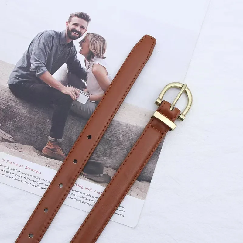 Zomer Mode Getrimd Dames Riem Ins Stijl Jeans Veelzijdige Decoratieve Riem Dunne Riem Trendy Riem Ketting