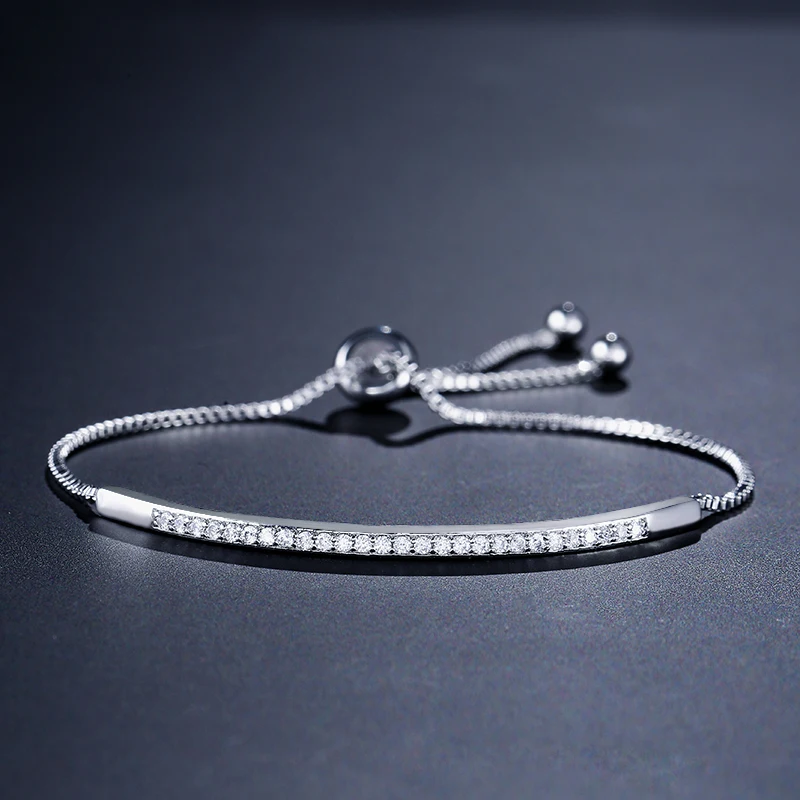 ZAKOL 3 Stück Armbänder für Damen, einfache Modelle, goldfarben, versilbert, Roségoldfarbe, jeweils 1 verstellbare Kupferperlen, Schmuck
